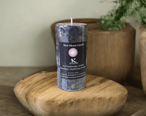 Moon phase_healing soy candles_Kanacreations