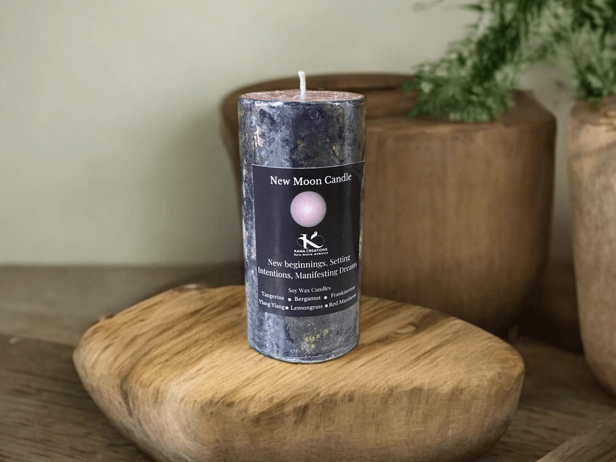 Moon phase_healing soy candles_Kanacreations Moon phase_healing soy candles_Kanacreations
