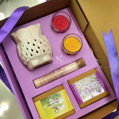 Earthshine elegance Fragrance Box_diwali gifts