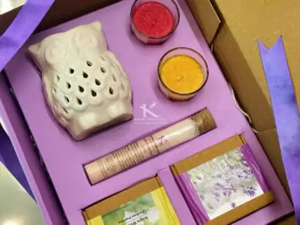 Earthshine elegance Fragrance Box_diwali gifts