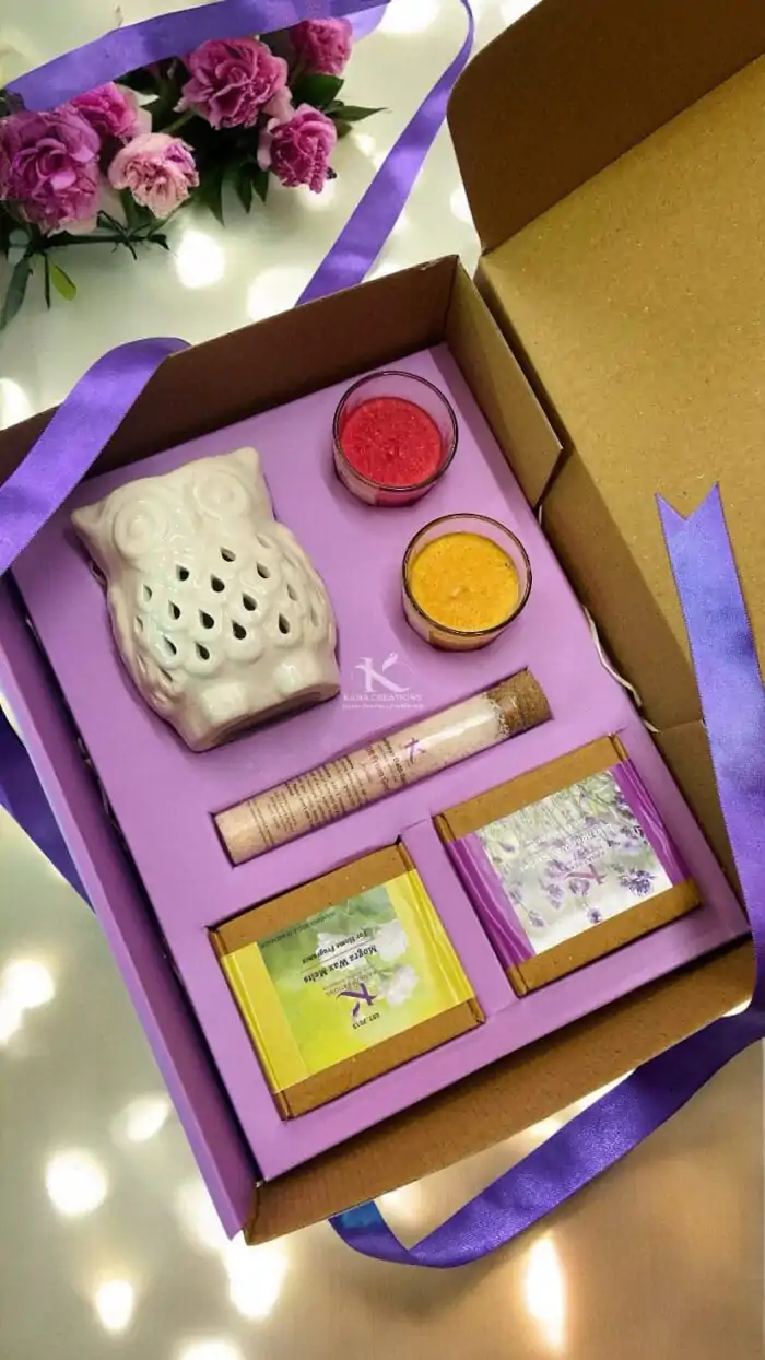 Earthshine elegance Fragrance Box_diwali gifts