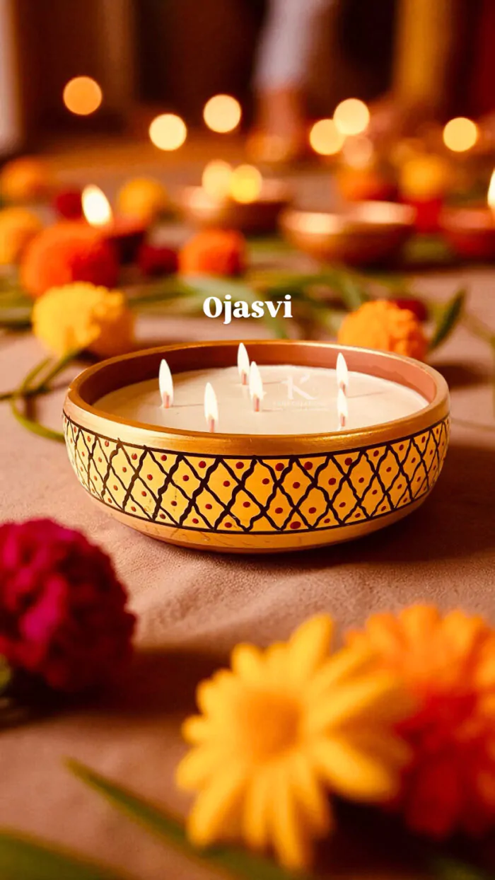 Ojasvi Terracotta Soy candle_kanacreations