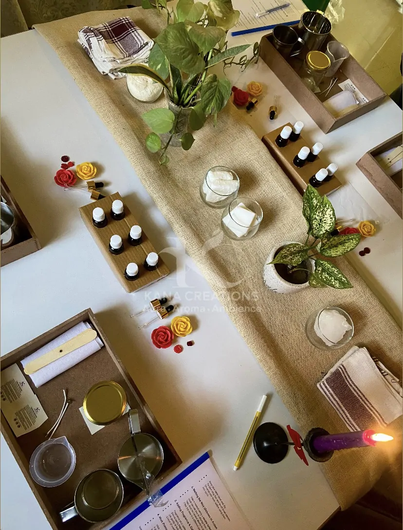 hands-on offline Candle making workshop