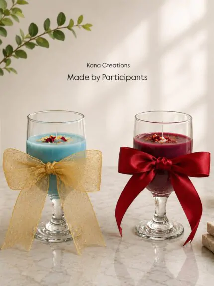 Offline candle making workshop Kana Creations