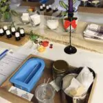 Rainbow candle making workshop
