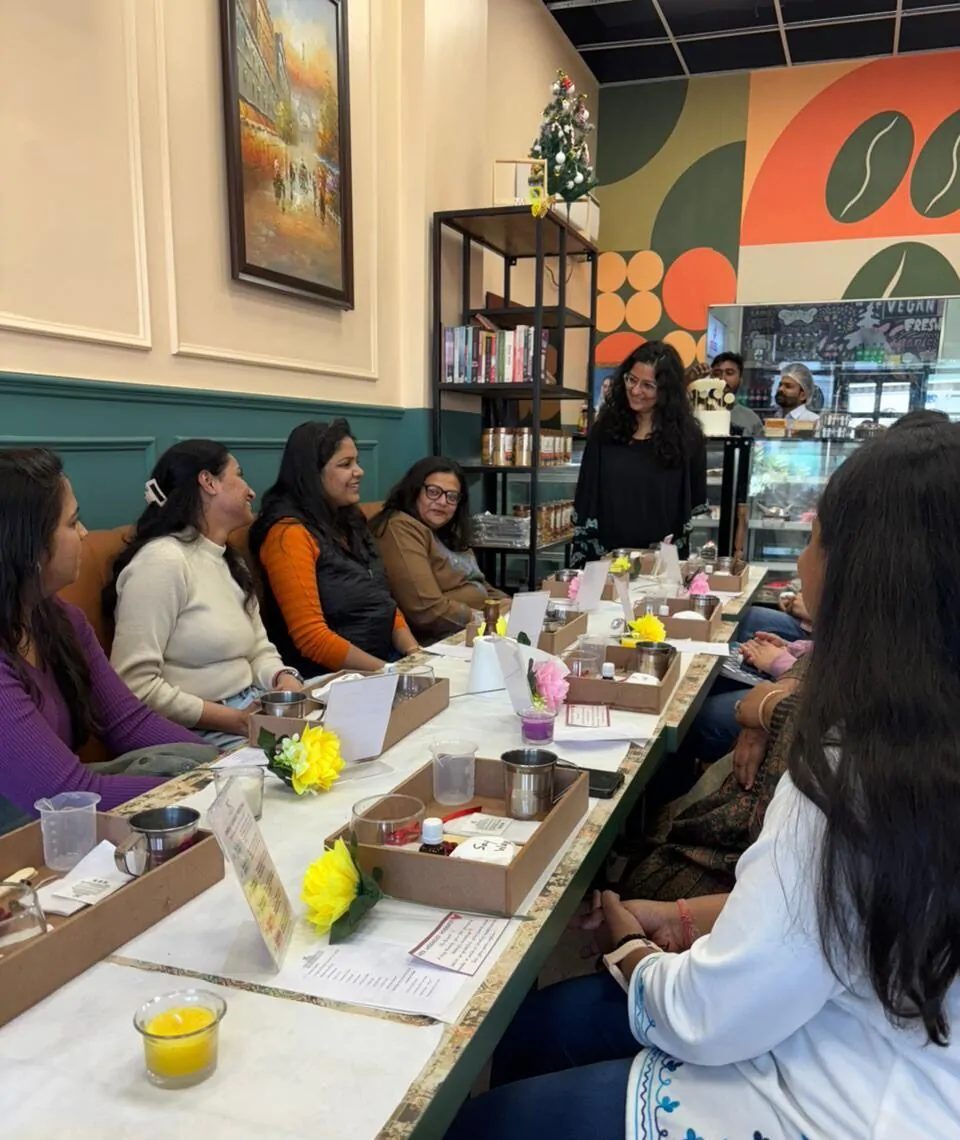 offline handson candle making workshop_kanacreations