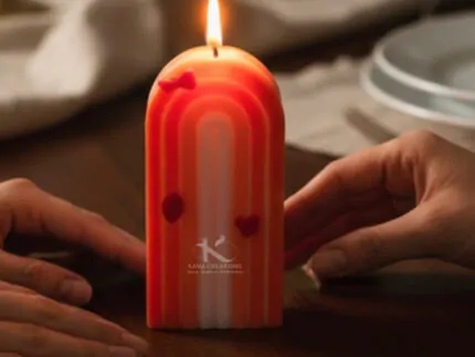 Rainbow candle making workshop