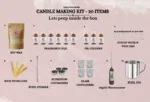 DIY Creative candle making kit Kana Creations