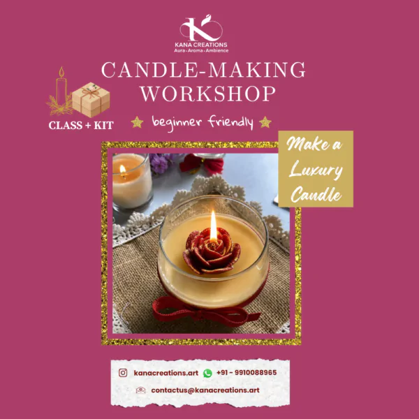 ONLINE CANDLE-MAKING WORKSHOP | KANA CREATIONS