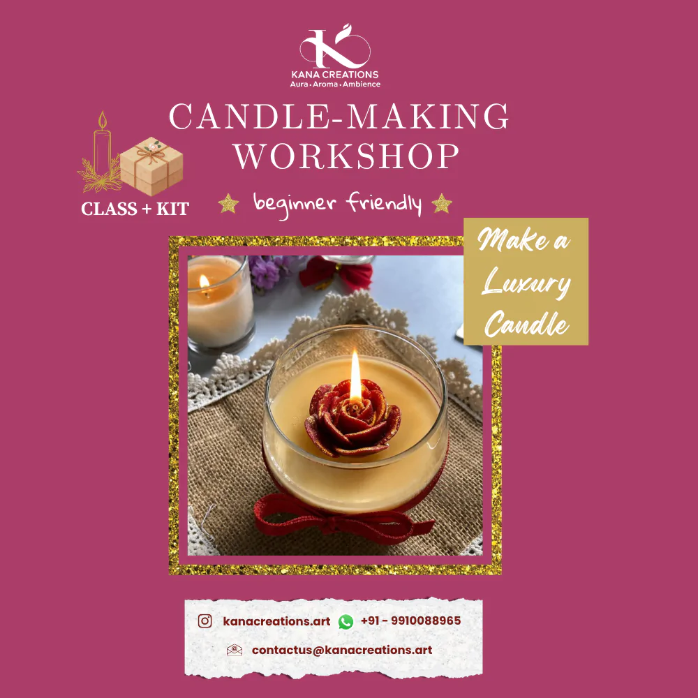 ONLINE CANDLE-MAKING WORKSHOP | KANA CREATIONS