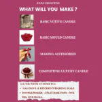 ONLINE CANDLE-MAKING WORKSHOP | KANA CREATIONS