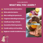 ONLINE CANDLE-MAKING WORKSHOP | KANA CREATIONS