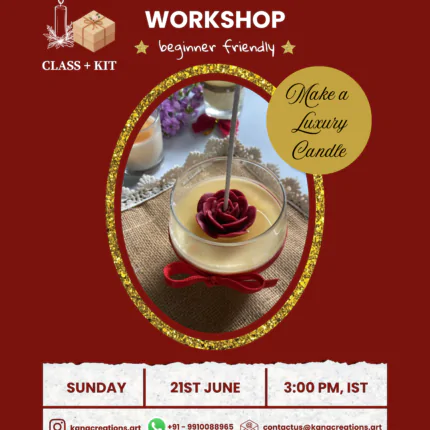 online candle making workshop