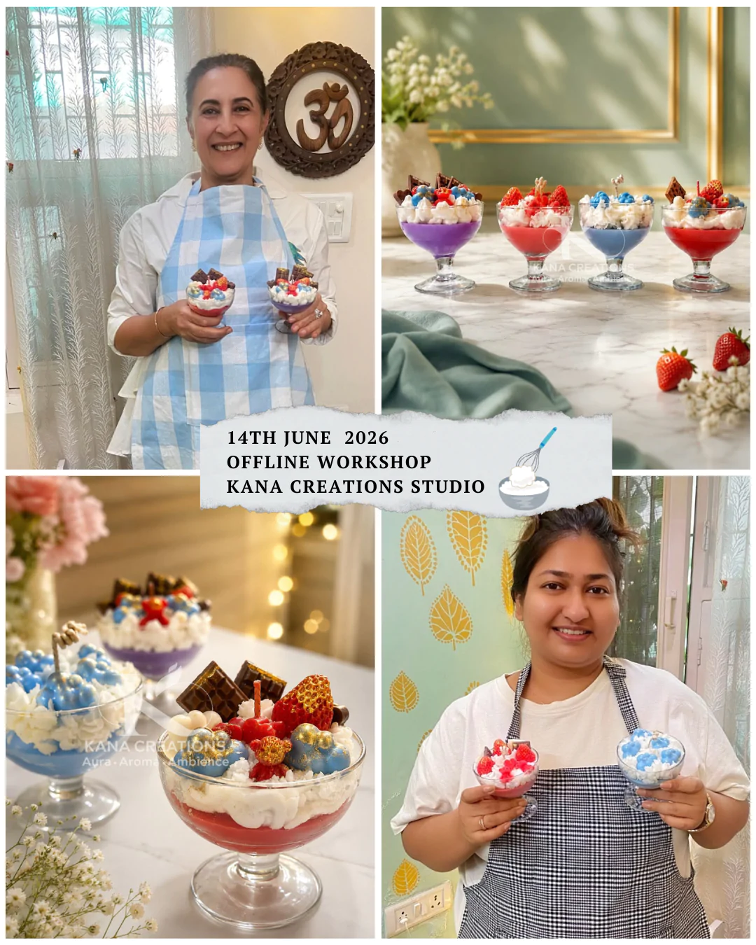 Dessert Candle Making Workshop