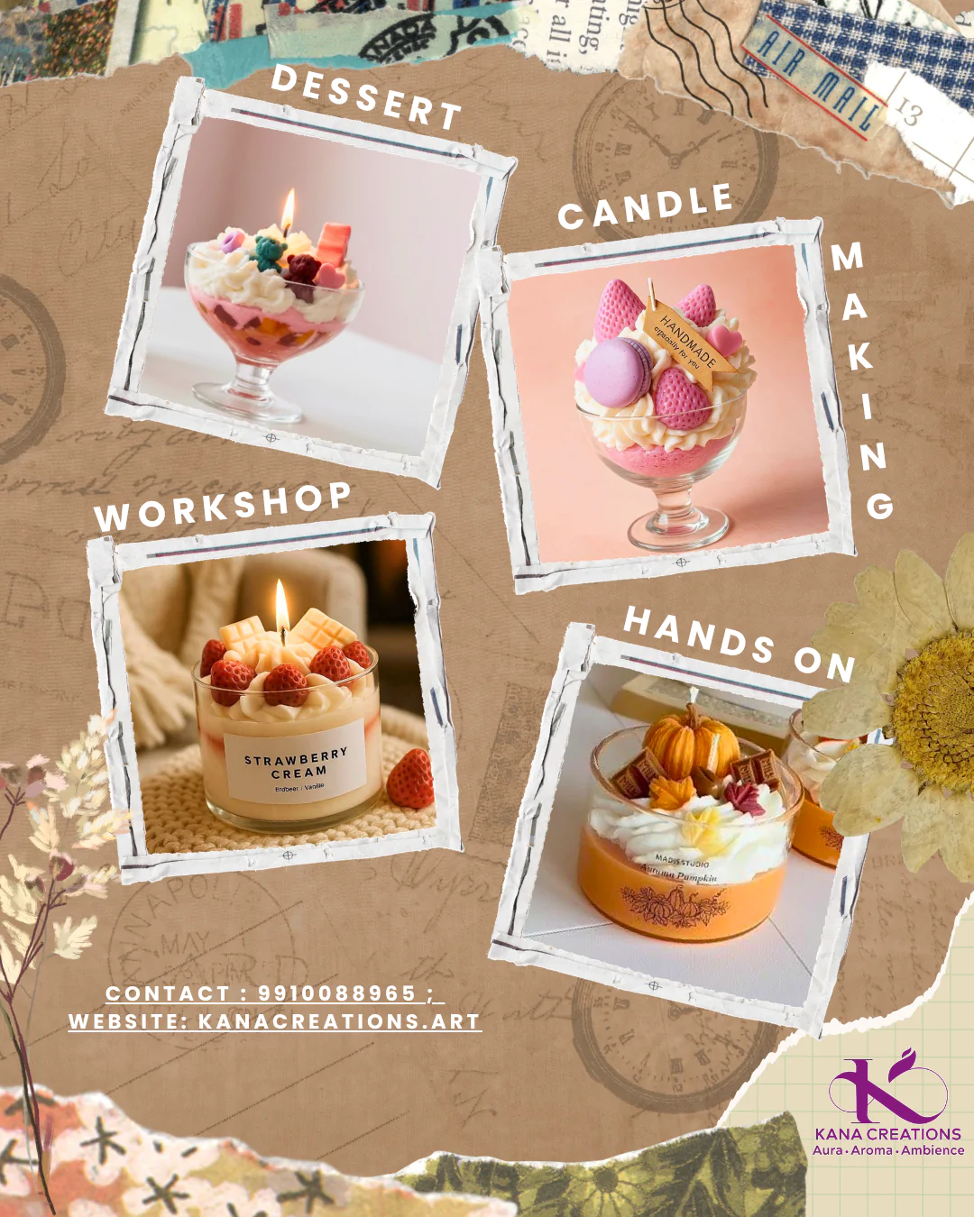 Dessert Candle Making Workshop