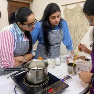 Candle Making one day workshop how to measure temprature 19th July kana creations