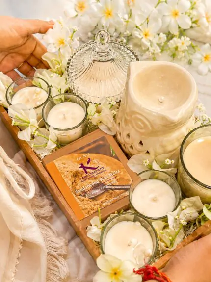 Elegant White Hamper | Kana Creations.