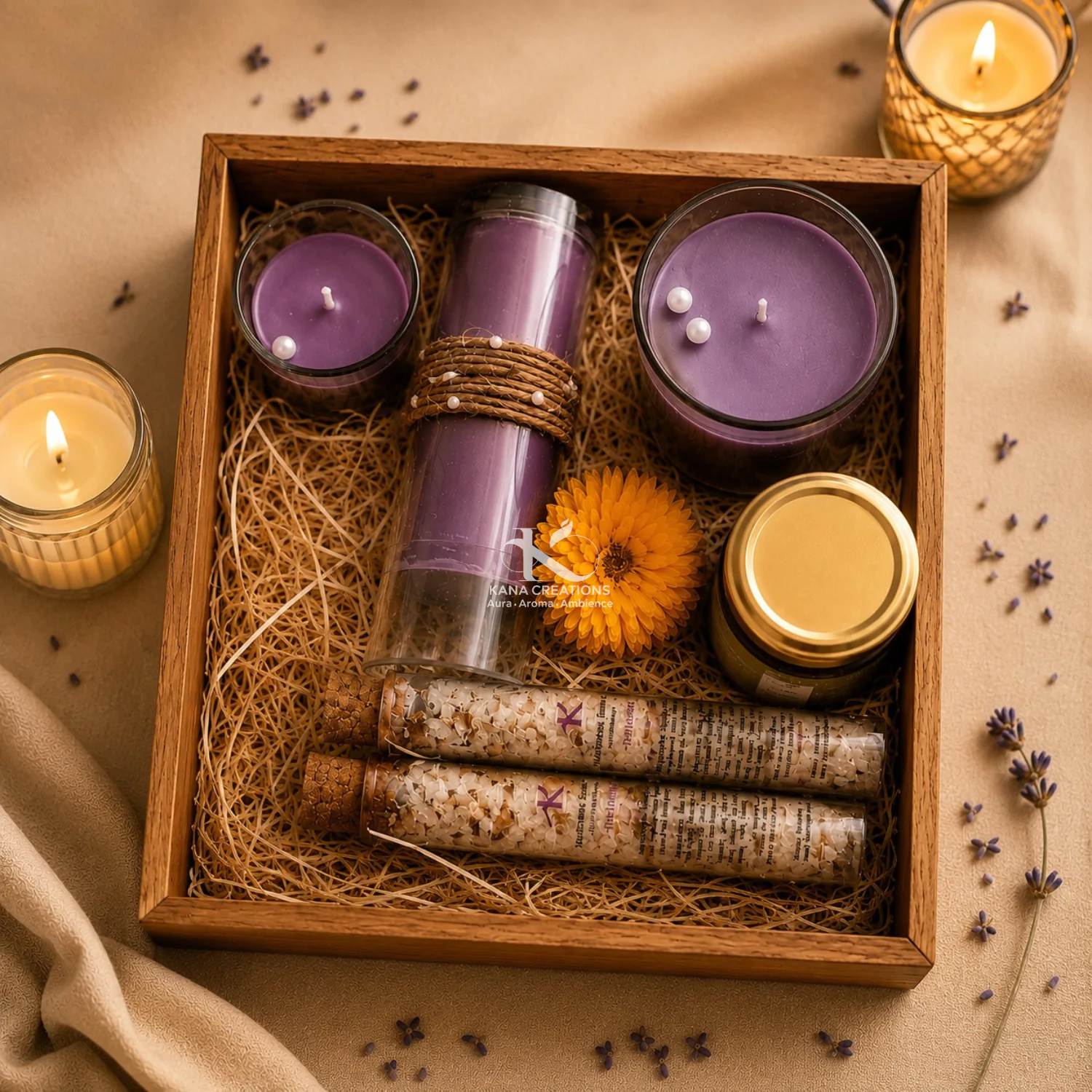 Lavender Gift Hamper | Kanacreations.