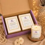 Gratitude and Surrender Intention Healing Candles Premium Gift Box Kana Creations