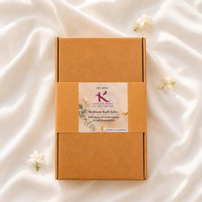 Pack of 3 Assorted Wellnes Bath Salts Kana Creations