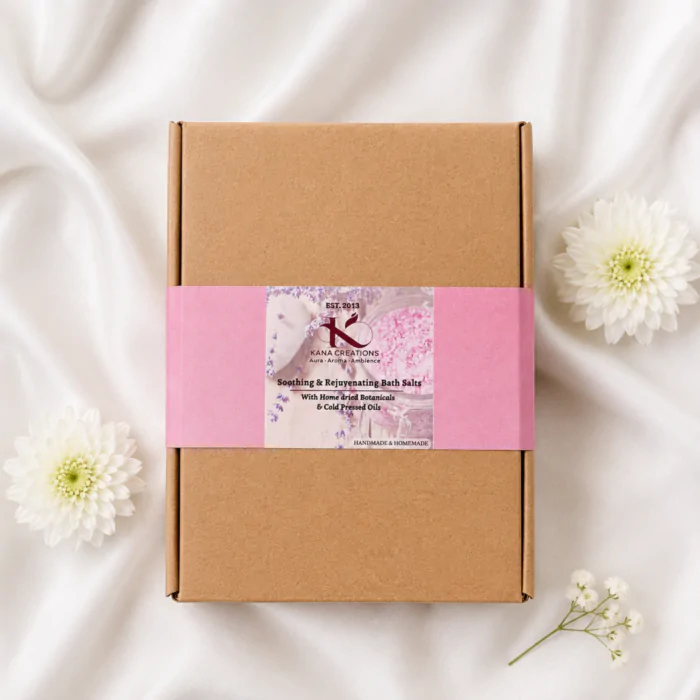Soothing & Rejuvenating Wellness Bath Salts Kana Creations Lemon, Rosemary, Orange, Lavender, Eucalyptus, Lemongrass