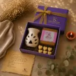matki diffuser with wax melts budgted gift box kana creations
